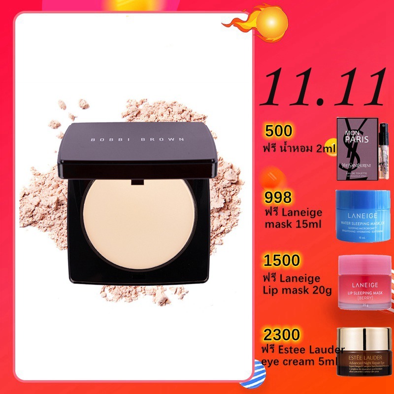 รุ่นใหม่-bobbi-brown-sheer-finish-pressed-powder-10g