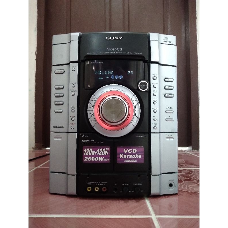 เครื่องเสียงโซนี่ มือสอง Sony HCDRV22 (120+120W RMS) เสียงกระหึ่ม