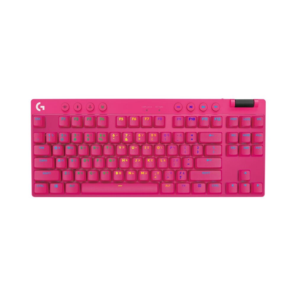 LOGITECH GAMING KEYBOARD GPRO X TKL LIGHTSPEED MAGENTA TACTILESW (GMK
