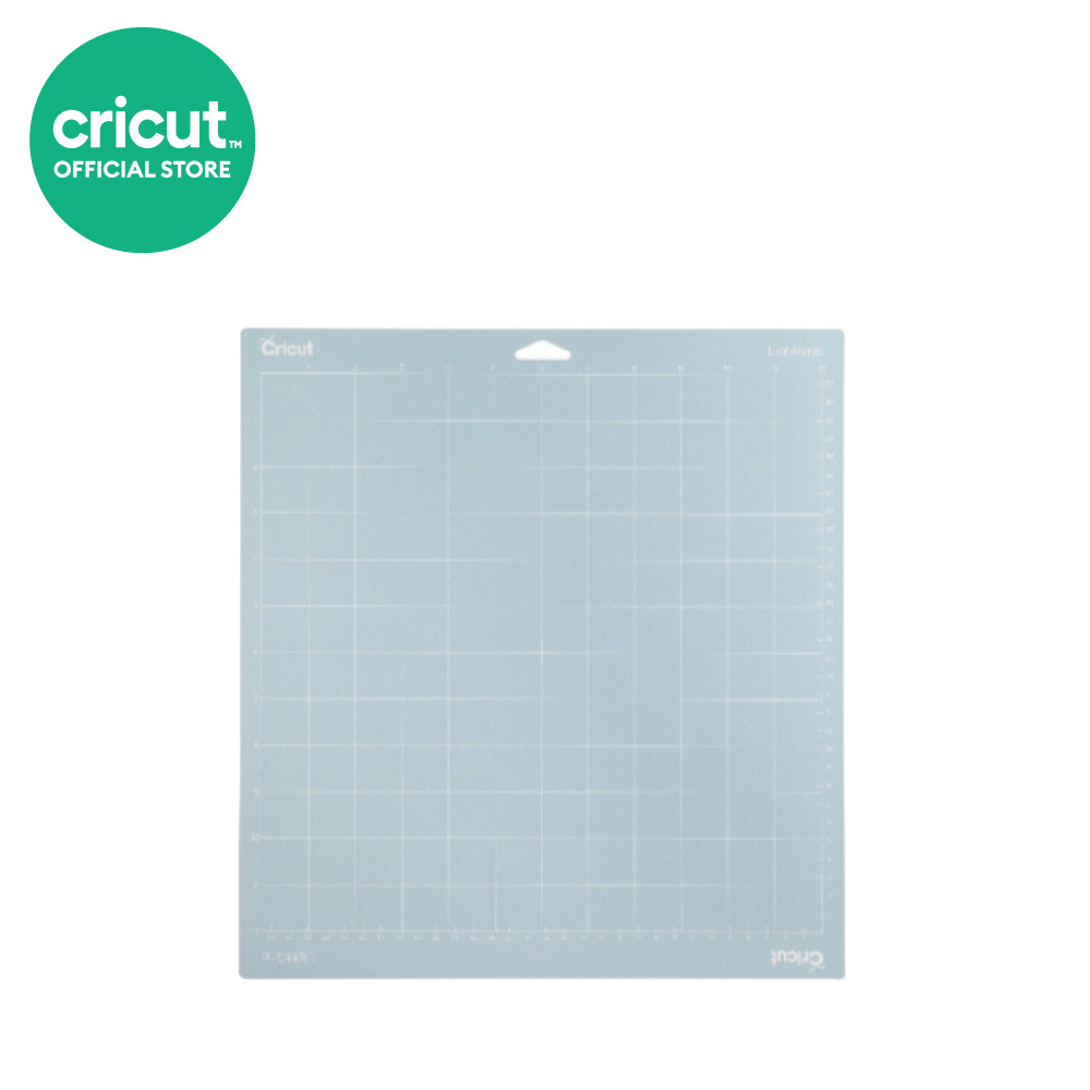 Cricut LightGrip Machine Mat แผ่นรองตัดชนิดมีกาวในตัวแบบเบา ขนาด 12x12