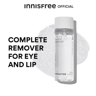 สินค้า innisfree Apple Seed Makeup Remover 100 ml อินนิสฟรี ผลิตภัณฑ์ทำความสะอาดปากและตา