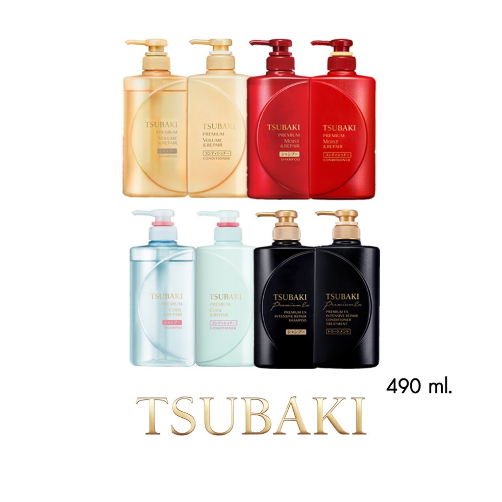 แท้ 100% Tsubaki Premium Shampoo Conditioner ซึบากิ พรีเมียม แชมพูและ ...