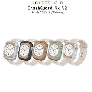 Rhinoshield CrashGuard NX V2 เคสกันกระแทกเกรดพรีเมี่ยม เคสสำหรับ Watch 7/8 41/45/49mm.(ของแท้100%)