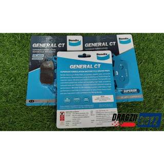 ผ้าเบรคหลังเบนดิก Bendix รุ่น General CT-MD29 สำหรับ HONDA : CBR250/300 ...