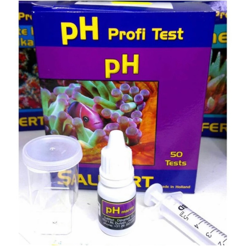 salifert ph test kit ชุดทดสอบค่าความเป็นกรด/ด่างของน้ำ Shopee Thailand
