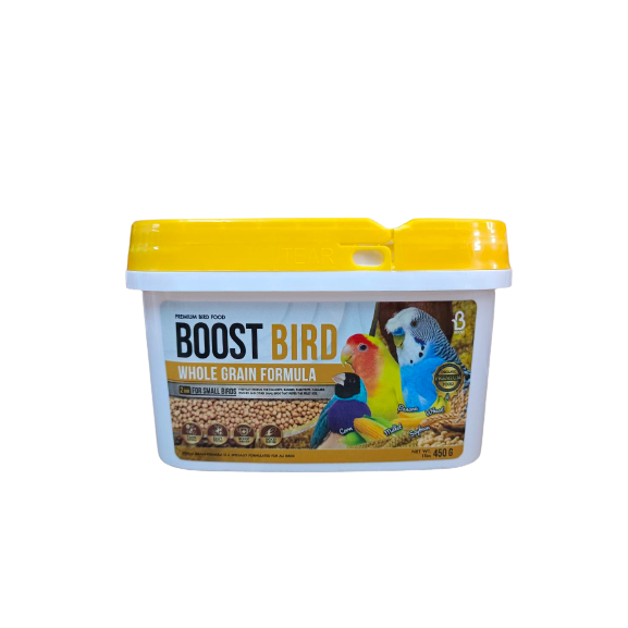Boost Bird อาหารนกเกรดพรีเมี่ยม มีทั้งหมด 4 สูตร ขนาด 450 กรัม และ 500 ...