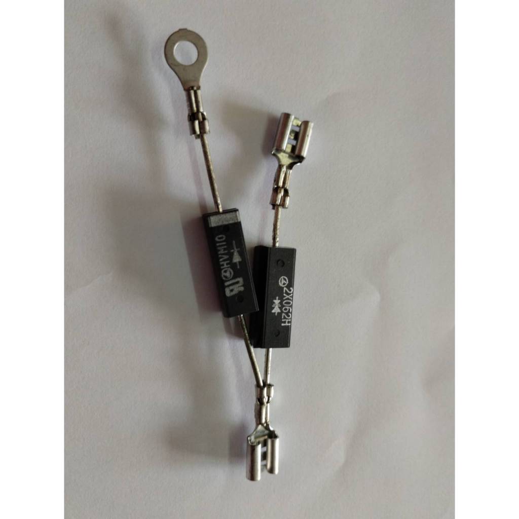 0000681 ไดโอดไมโครเวฟ HVR-1X 3 เตาอบไมโครเวฟไดโอดแรงดันสูง (ไดโอดคู่ ...