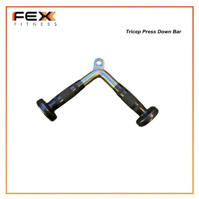 fex-fitness-tricep-press-bar-อุปกรณ์เล่นกับเคเบิล