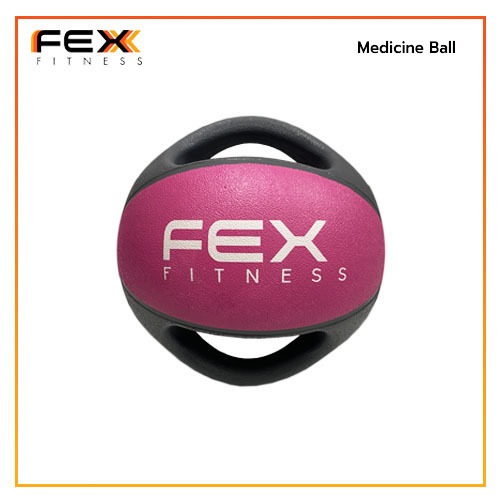 fex-fitness-medicine-ball-ลูกบอลออกกำลังกาย-น้ำหนัก-3kg