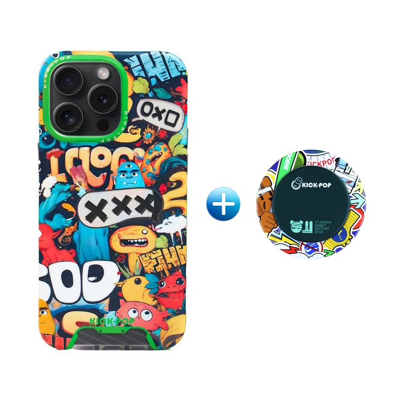 Kick Pop Shock Armor Magnetic เคสสำหรับ iPhone 15 Pro Max, iPhone 15 ...