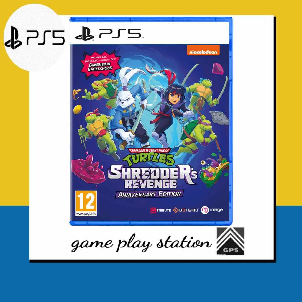 ps5 teenage mutant ninja turtles shredder's revenge anniversary edition ( english zone 2