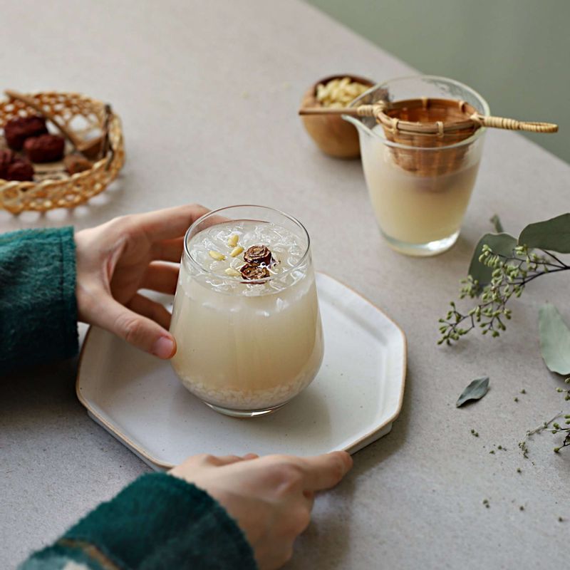 Paldo Vilak Rice Punch พัลโด น้ำข้าวเกาหลี ชีคเย น้ำขวดเกาหลี 팔도 비라식혜 ...