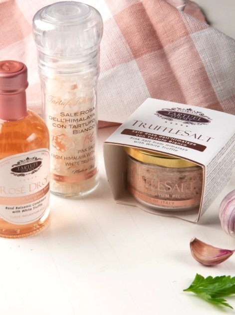 (Tartufi Jimmy) Pink rose balsamic condiment with white truffle ...
