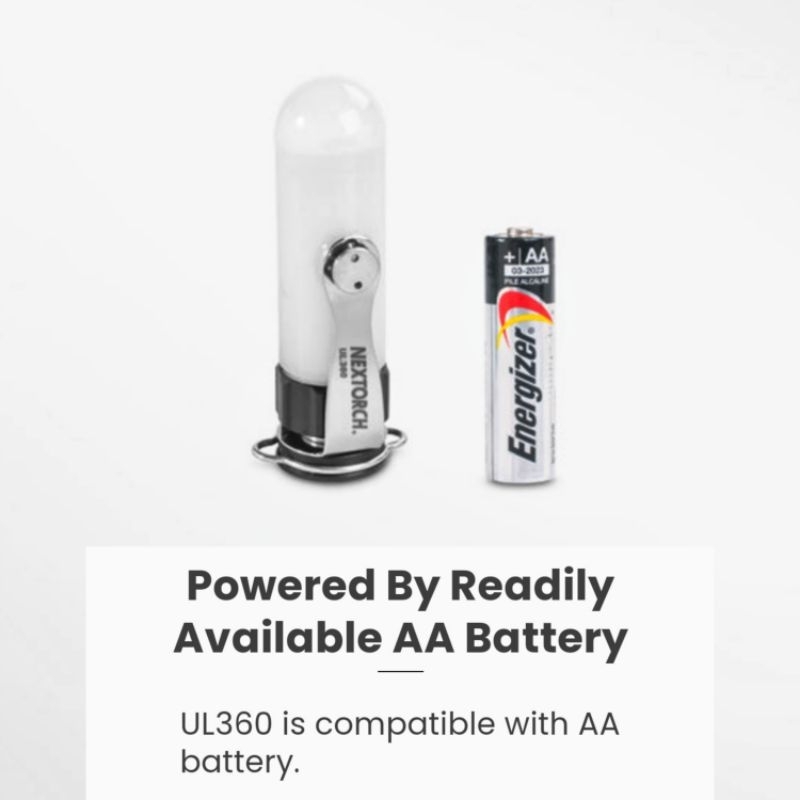 ไฟฉาย NEXTORCH แท้รุ่น UL360 ตะเกียงพกพา สำหรับอ่านหนังสือหรือซ่อม ...