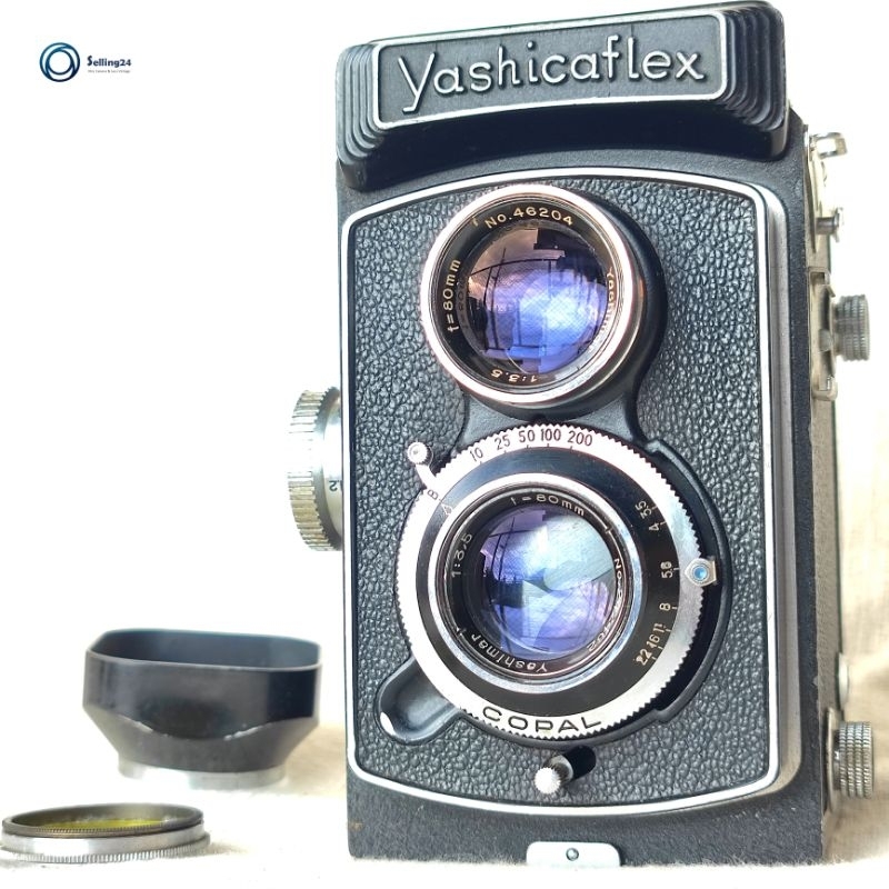 ヤシカ Yashicaflex 6x6 TLR 80mm F/3.5 *Near Mint* Yashica