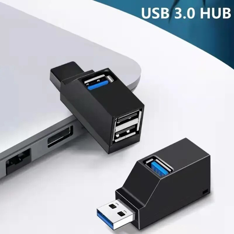 USB 3.0 /2.0 HUB Adapter Extender Splitter 3พอร์ตความเร็วสูง U Disk ...
