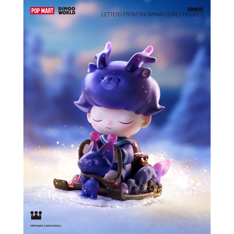 [Secret] Dimoo Little from snowman (Christmas 2023) Shopee Thailand