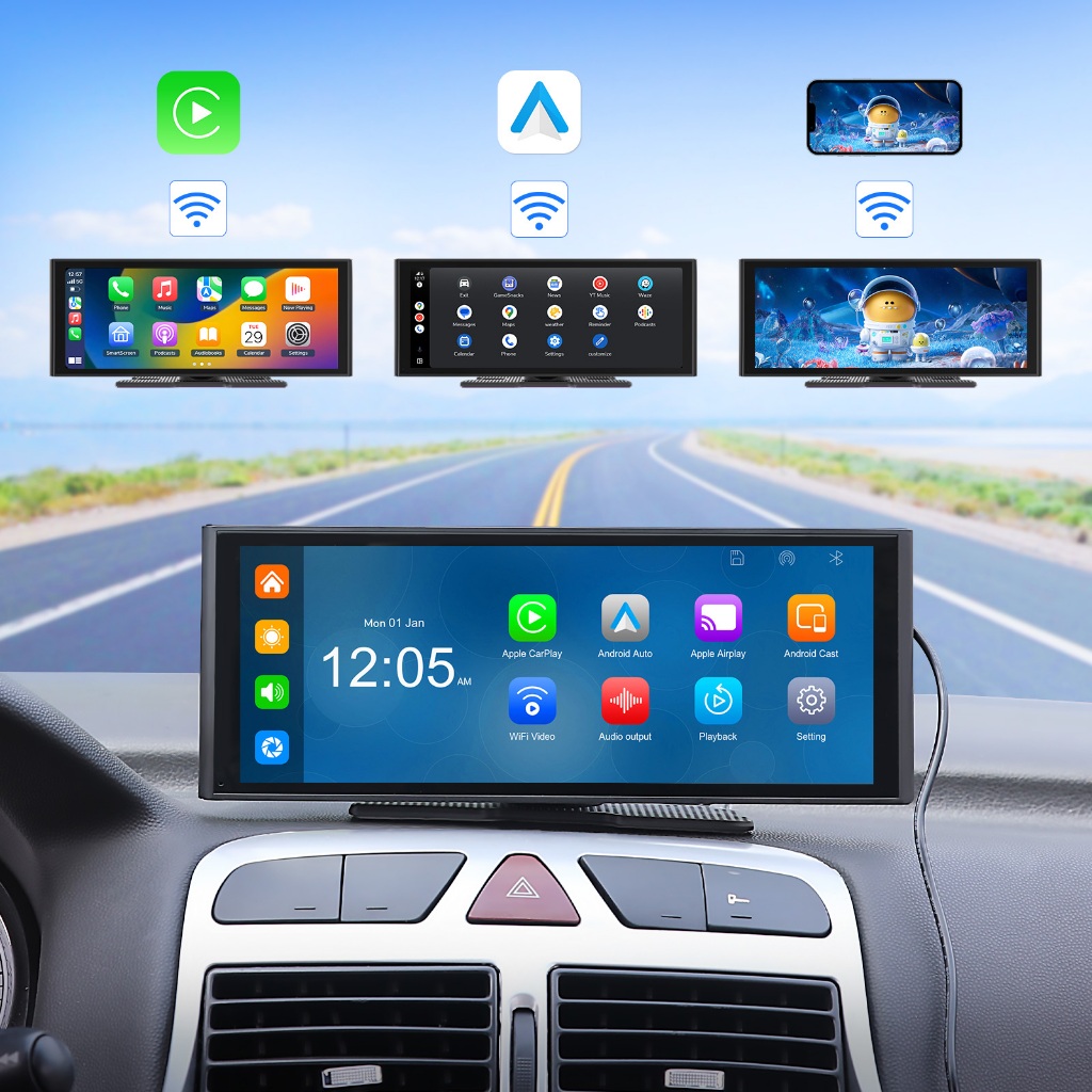 A100 Front Dash Cam DVR USB Type Camera Dashcam for