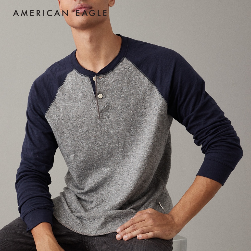 Camicia uomo American Eagle manica lunga a quadri morbida