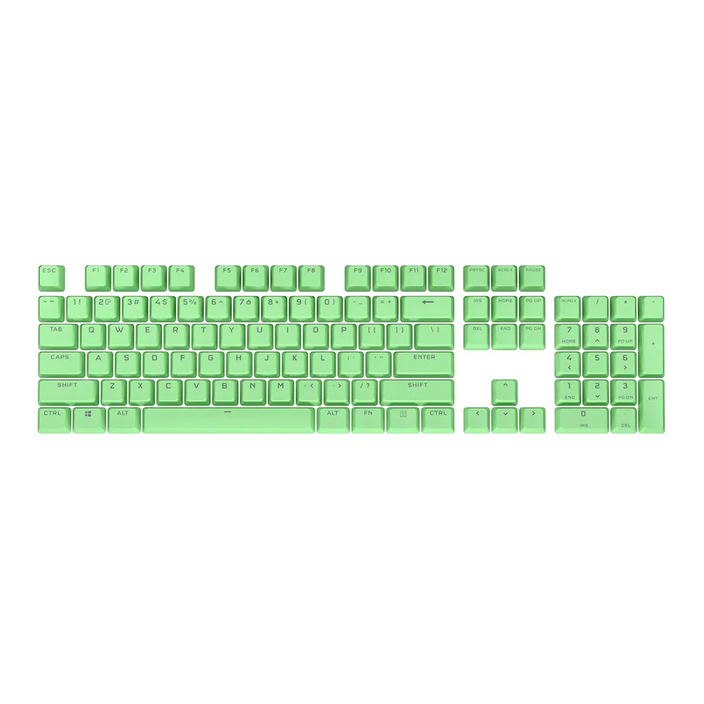 CORSAIR GAMING PBT DOUBLESHOT PRO KEYCAP MOD KIT MINT GREEN US CH