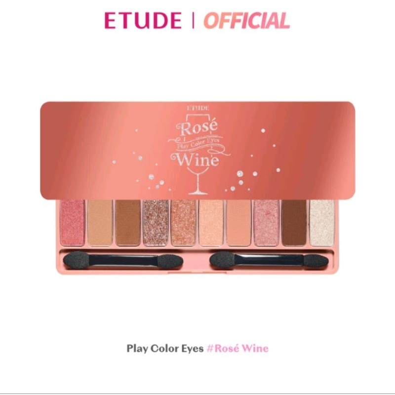 Etude House Play Color Eyes Palette Rose Wine Shopee Thailand