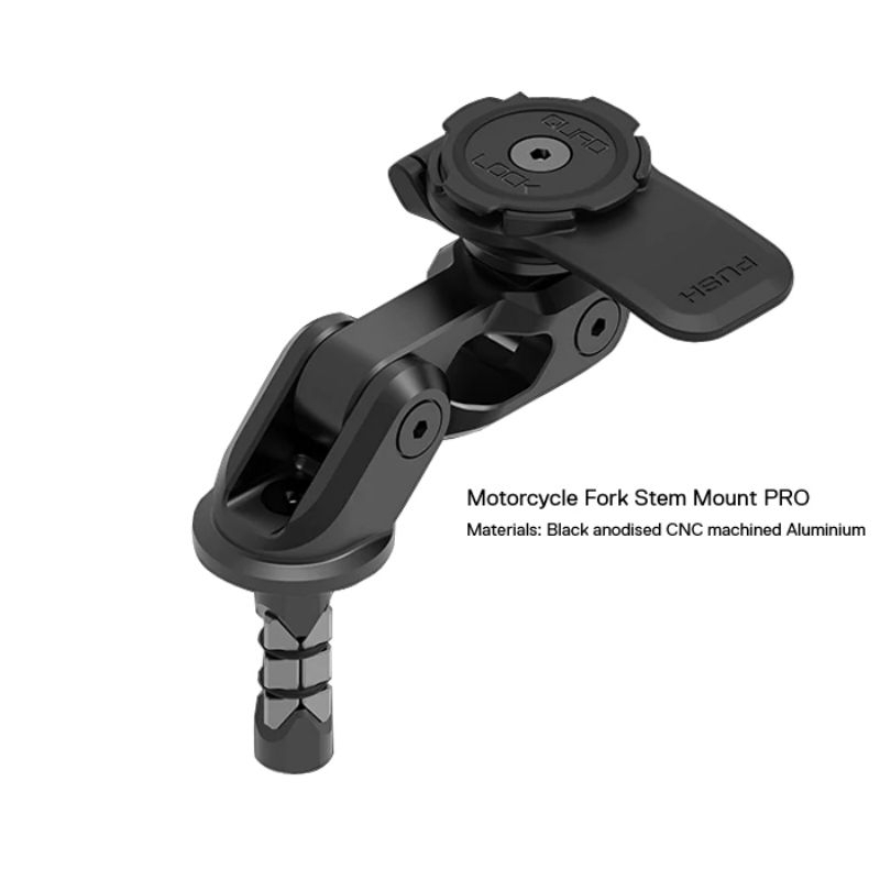 20.5mm - 24.5mm Motorcycle Fork Stem Mount & Strong Grip Holder for iPhone 11 Pro (sku 58384) main image 1