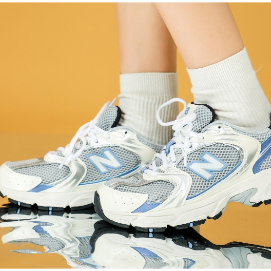 New Balance NB 530 เหล็กน้ำเงิน ของแท้ 100 % รองเท้าผ้าใบ | Shopee Thailand