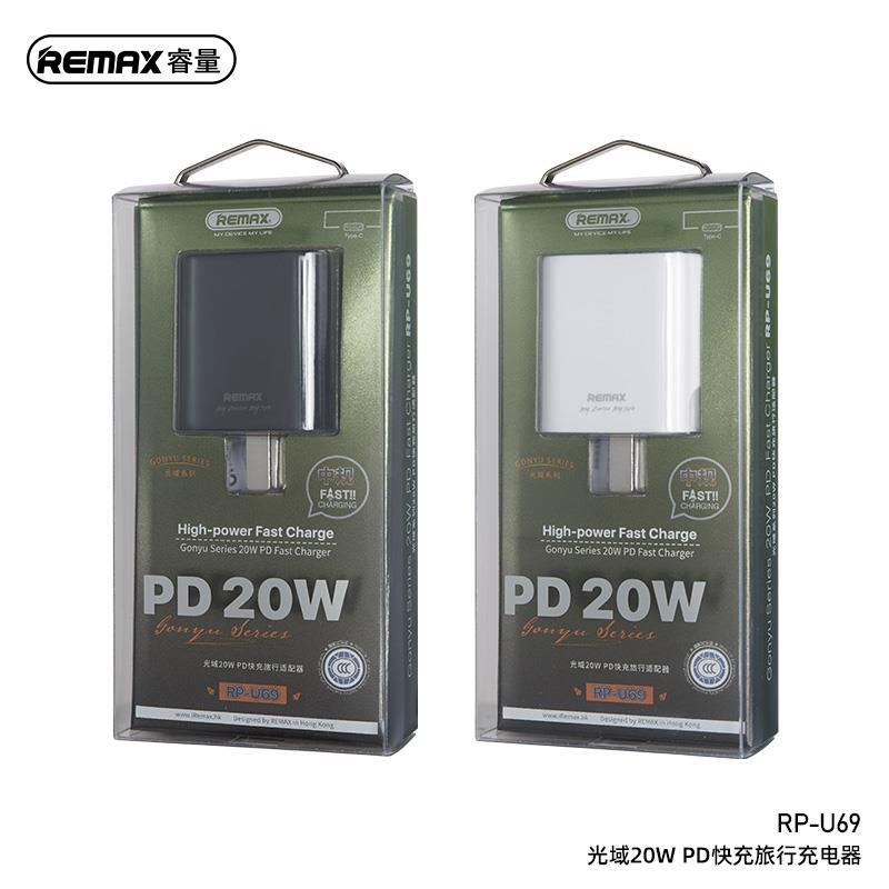 [จัดส่งภายใน24ชั่วโมง!] หัวชาร์จ REMAX RP-U69 20w ของแท้ 100% | Shopee ...