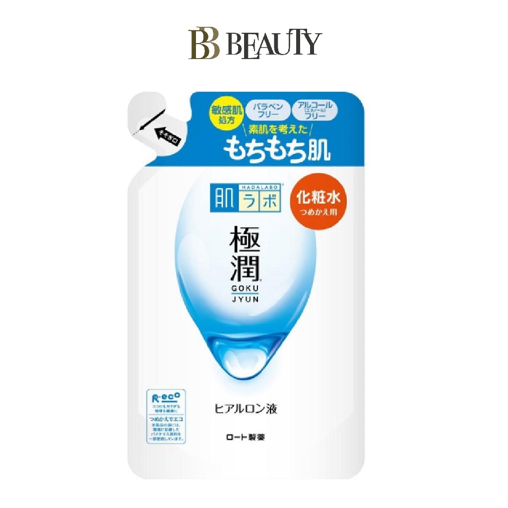 Hada Labo Gokujyun Hyaluronic Acid Lotion Refill 170ml Shopee Thailand