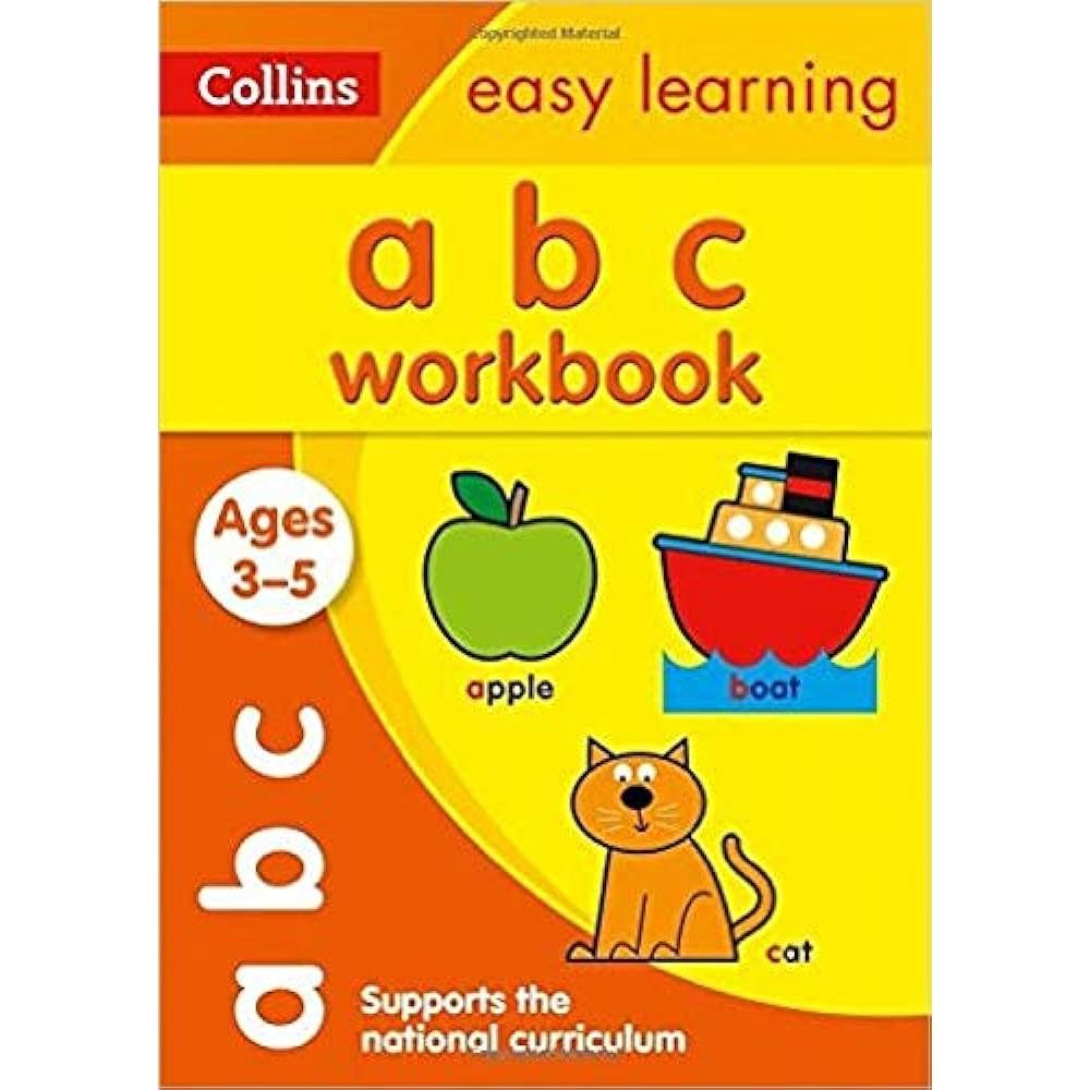 (Ages3-5) Collins UK ABC Workbook (Support British Curriculum EYFS ...
