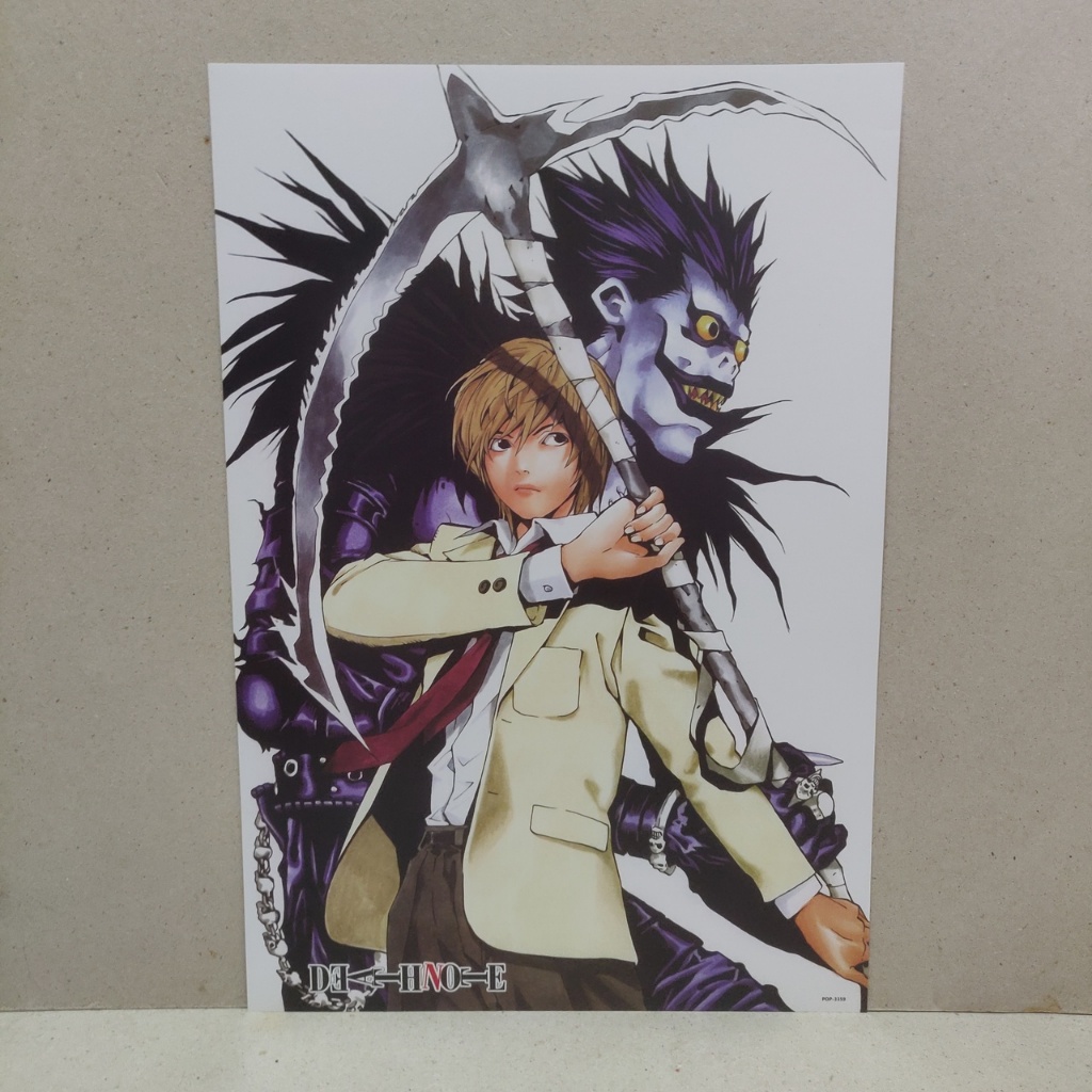 โปสเตอร์อนิเมะ A3 death note เดธโน้ต | Shopee Thailand