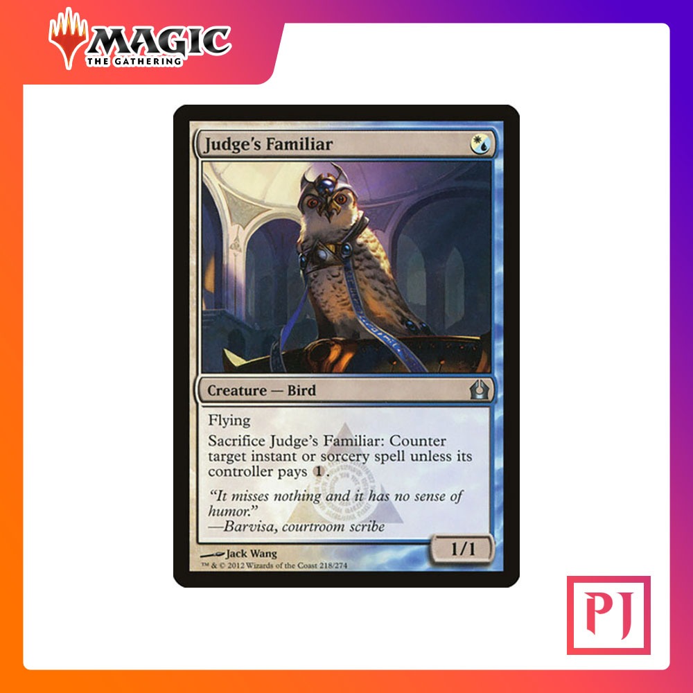 Magic: The Gathering - Judge's Familiar Card (218) - Uncommon From Return To Ravnica Set