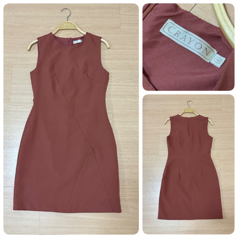 เดรส Crayon brand size s Shopee Thailand