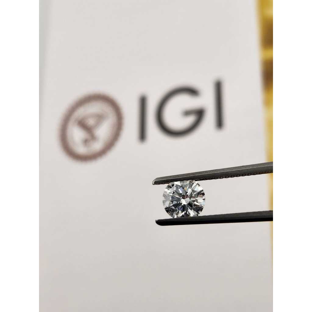 เพชร CVD DIAMOND เพชรแท้ HPHT Lab Grown Diamond 1.09 กะรัต น้ำ 99 (E ...