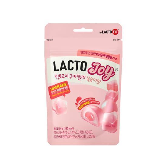 Lactojoy Gummy Jelly Peach Flavor 50g รุ่น Upgrade Shopee Thailand