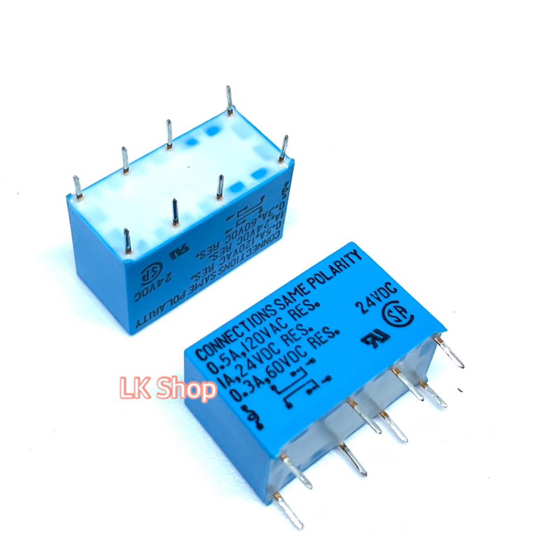 รีเลย์ RY24W-K 24VDC 8ขา TAKAMISAWA JAPAN สินค้าพร้อมส่ง ออกบิลได้ ...