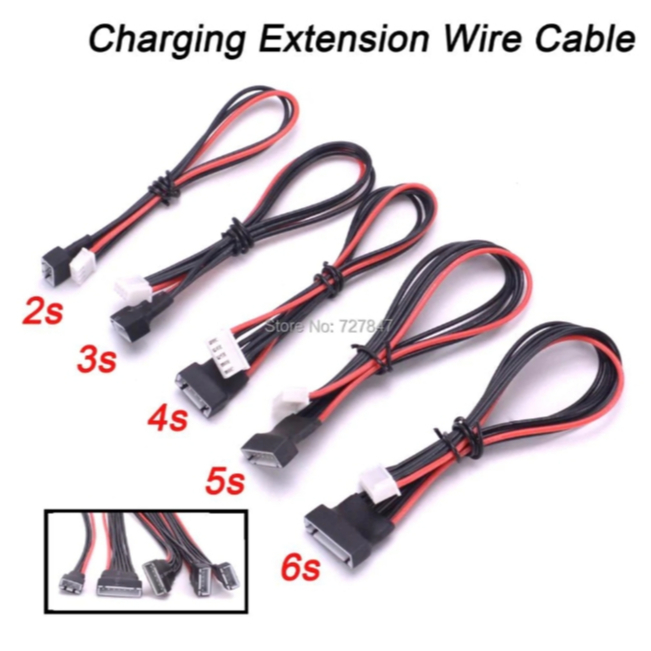 15pc Jst-xh 2s 3s 4s 5s 6s Lipo Cable De Carga De Blanceo | Cuotas sin