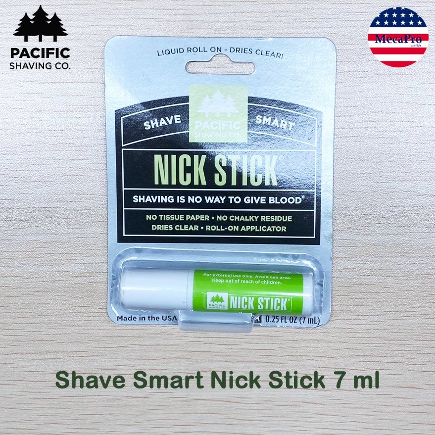 Pacific Shaving Co® Shave Smart Nick Stick 7 ml โรลออน บำรุงหนวดเครา