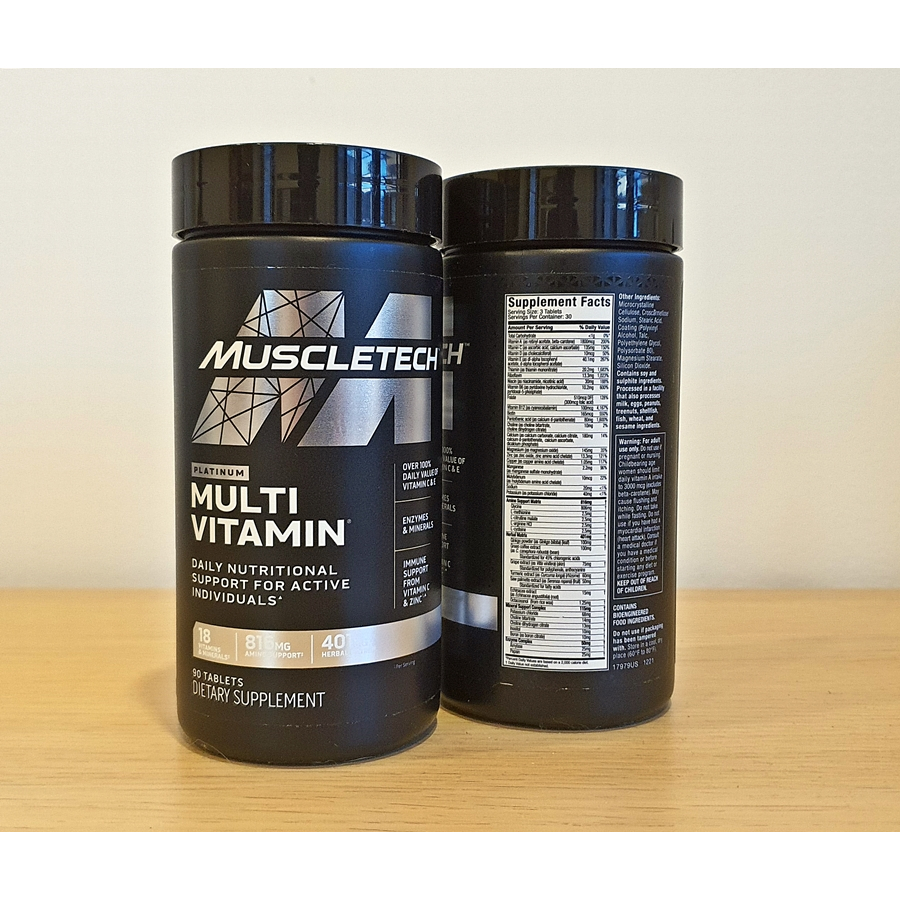 Muscletech Multi-Vitamin (90เม็ด) | Shopee Thailand