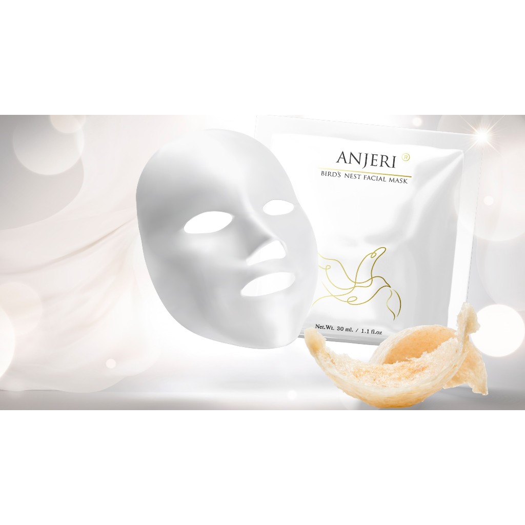 ANJERI BIRD'S NEST FACIAL MASK แอนเจอรี่ เบิร์ดเนส เฟเซียล มาส์ก