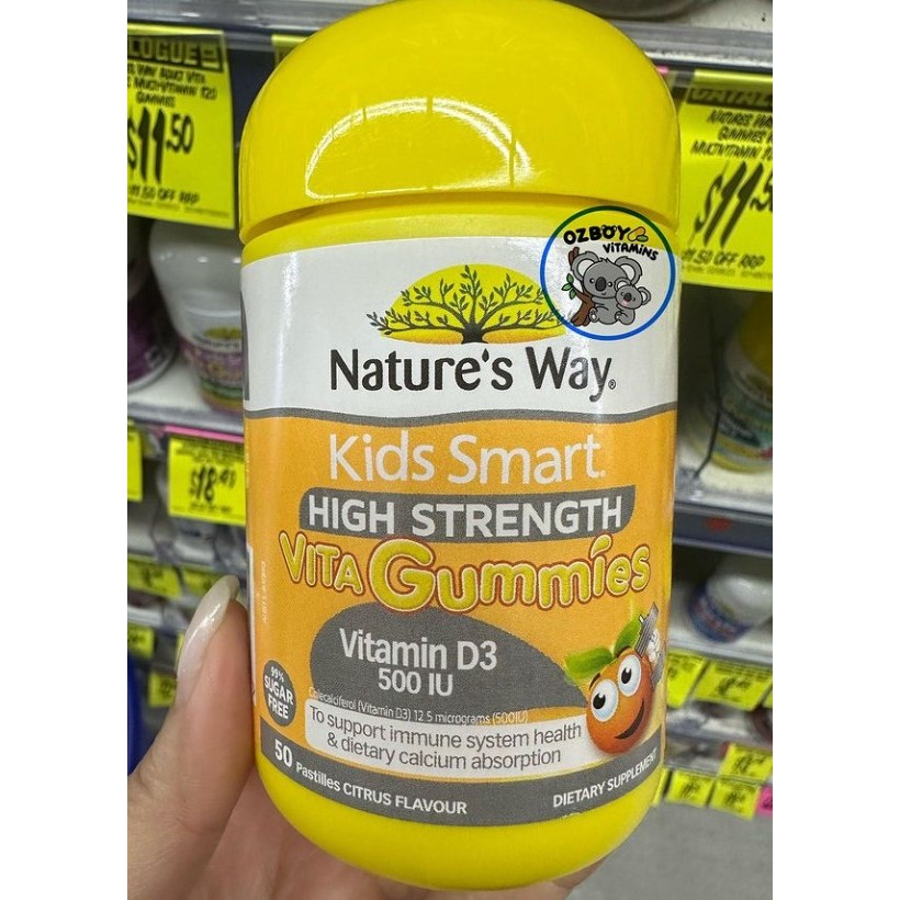 Nuture's way Kids Strength Gummies Vitamin D3 | Shopee Thailand