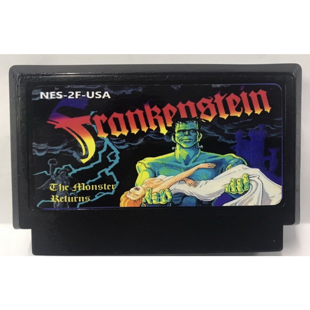 ตลับ FC Frankenstein: The Monster Returns ตลับ IC แนวตลุยด่าน ปราบ Boss ...