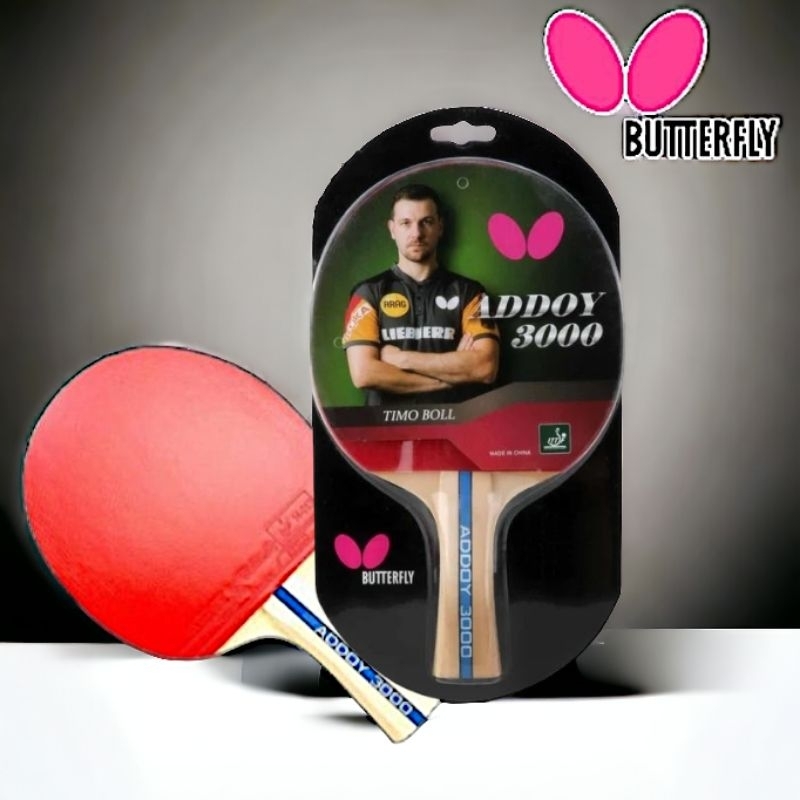 ไม้ปิงปอง BUTTERFLY ADDOY 3000 (แพ็ค 1 ด้าม) | Shopee Thailand