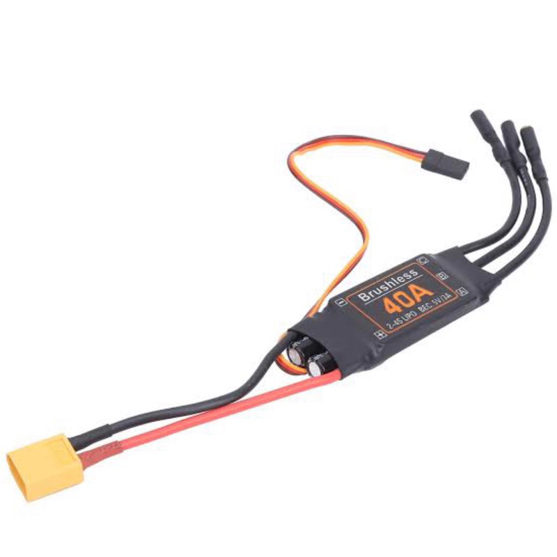 (สินค้าในไทยพร้อมส่ง) esc speed control สปีด คอนโทรล สำหรับ เครื่องบิน ...