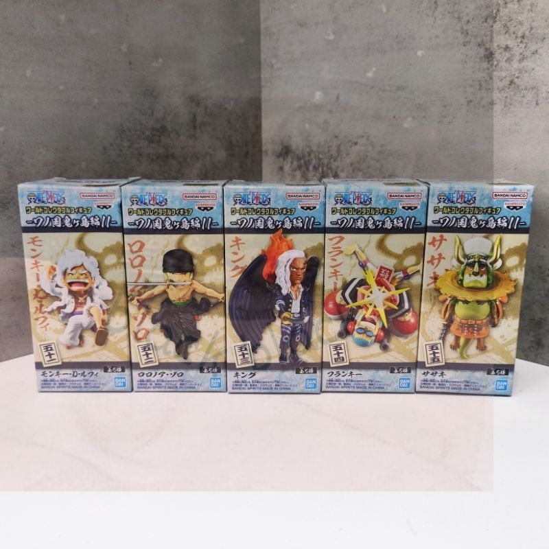 Figurine One Piece WCF Nico Robin Onigashima Vol.5 Banpresto - Import Japon Neuf