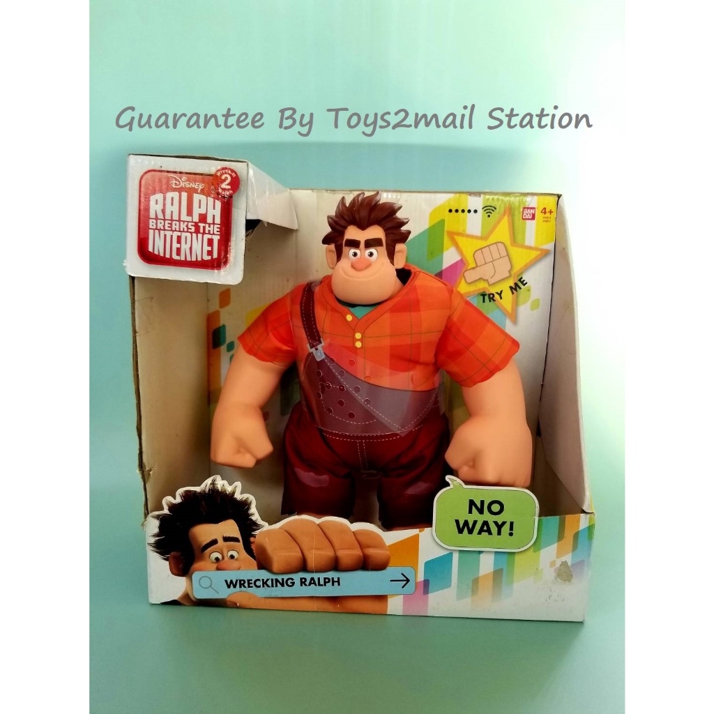 [สินค้ามือ 2 โปรดอ่านรายละเอียดก่อน] BANDAI WRECKING RALPH RALPH BREAKS ...