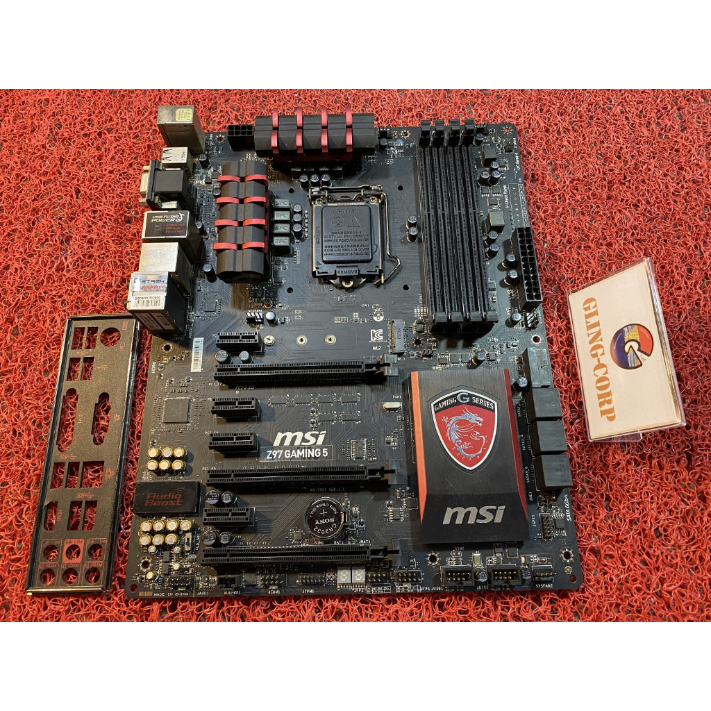 LGA1150 MAINBOARD MSI RAM 4 SLOT - หลายรุ่น / Z97 / H97 / | Shopee Thailand