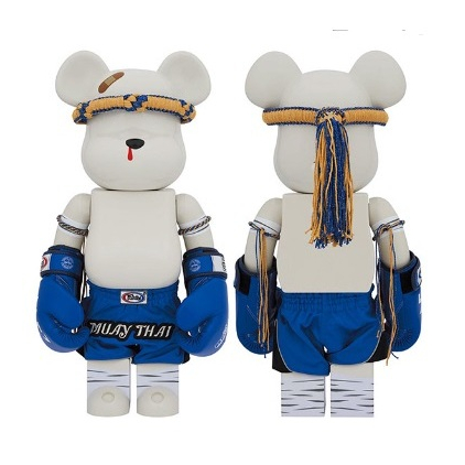 BE@RBRICK Muay Thai Red & Blue 1000% | Shopee Thailand