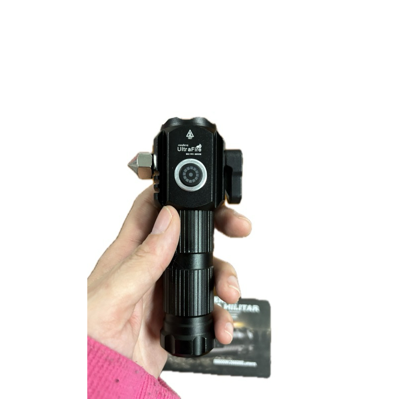 ไฟฉายแรงสูง 3 LED สว่าวมาก รุ่น Max933 #ทุบกระจกได้#ใบมีดตัดเข็มขัดได้ ...