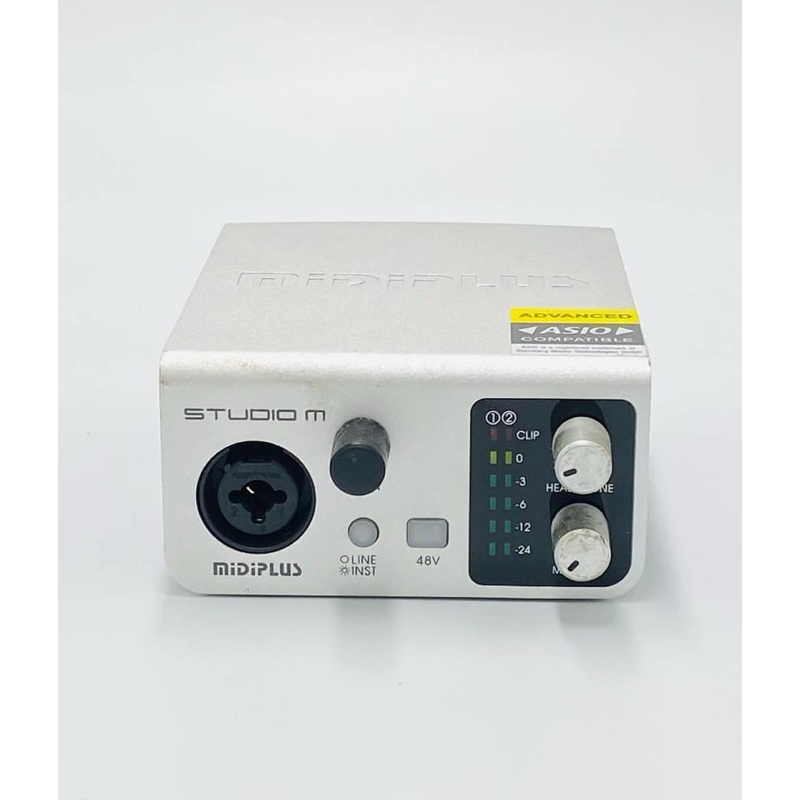 Midiplus Studio M ซาวด์การ์ดอินเตอร์เฟส มือสอง | Shopee Thailand